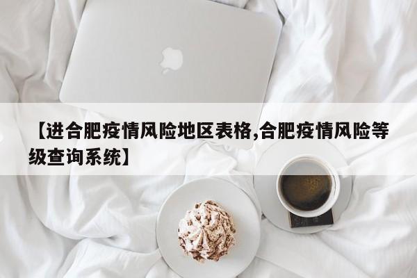 【进合肥疫情风险地区表格,合肥疫情风险等级查询系统】